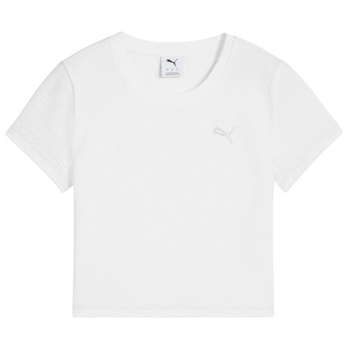 Puma Γυναικεία κοντομάνικη μπλούζα Dare To Textured Baby Tee